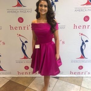 Ashley Lauren winning interview dress
